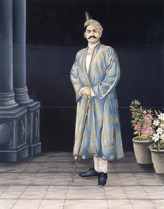 Nathulal Gordhan Damodarlalji of Nathdwara oil painting image